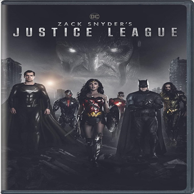 Zack Snyder&#39;s Justice League (잭 스나이더의 저스티스 리그) (2021)(지역코드1)(한글무자막)(DVD)