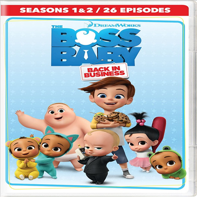 The Boss Baby: Back In Business - Seasons 1 & 2 (보스 베이비: 돌아온 보스 시즌 1 & 2) (2018)(지역코드1)(한글무자막)(DVD)