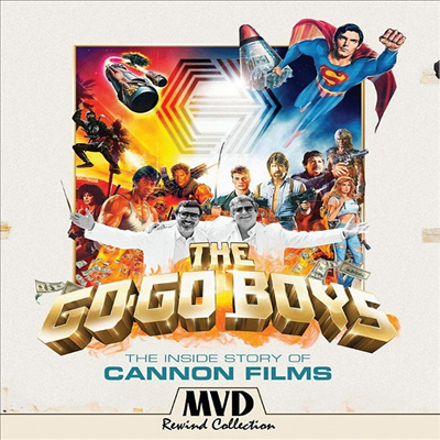 The Go-Go Boys: The Inside Story Of Cannon Films (더 고-고 보이즈) (2014)(한글무자막)(Blu-ray)