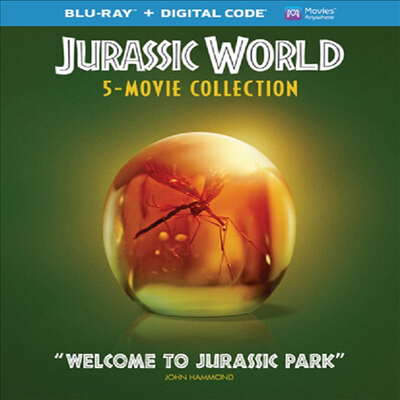 Jurassic World: 5-Movie Collection (쥬라기 월드: 5 무비 컬렉션)(한글무자막)(Blu-ray)