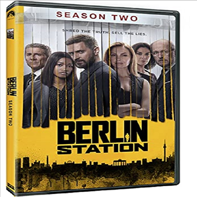 Berlin Station: Season Two (베를린 스테이션: 시즌 2) (2017)(지역코드1)(한글무자막)(DVD)(DVD-R)