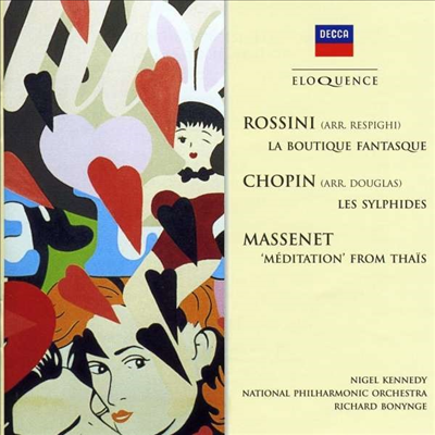 레스피기: 환상적인 장난감 가게, 쇼팽: 레 실피드, 마스네: 메디테이션 (Rossini-Respighi: La Boutique Fantasque, Chopin-Douglas: Les Sylphides, Massenet: Meditation)(CD) - Richard Bonynge