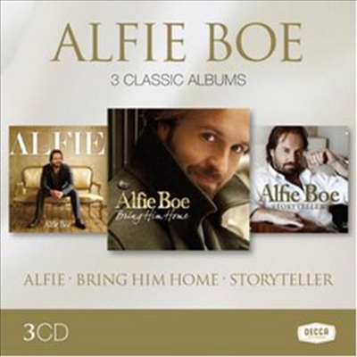 Alfie Boe - Alfie Boe: 3 Classic Albums (UK Edition)(3CD)(Digipack)