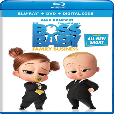 The Boss Baby: Family Business (보스 베이비 2) (2021)(한글무자막)(Blu-ray + DVD)