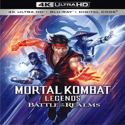 Mortal Kombat Legends: Battle Of The Realms (모탈컴뱃 레전드: 배틀 오브 더 렐름) (2021)(한글무자막)(4K Ultra HD + Blu-ray)