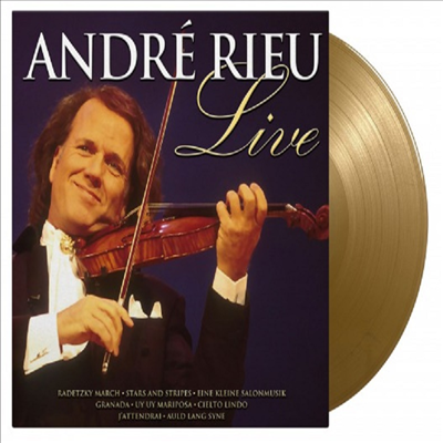 앙드레 류 - 왈츠의 세계 (Andre Rieu - Live) (Ltd)(180G)(Gold Vinyl)(LP) - Andre Rieu