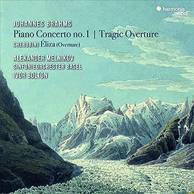 브람스: 피아노 협주곡 1번 &amp; 비극적 서곡 (Brahms: Piano Concerto No.1 &amp; Tragic Overture)(CD) - Alexander Melnikov