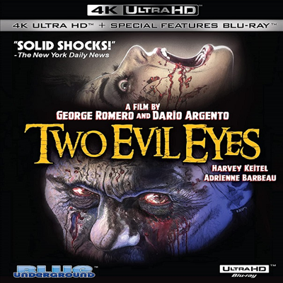 Two Evil Eyes (에드가 알란 포우의 검은 고양이) (1990)(한글무자막)(4K Ultra HD + Blu-ray)