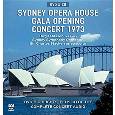 비르기트 닐손 - 시드니 오페라 하우스 바그너 갈라 콘서트 - 하이라이트 (Birgit Nilsson - Sydney Opera House Gala Opening Concert 1973 - Highlights) (CD+PAL DVD) - Birgit Nilsson