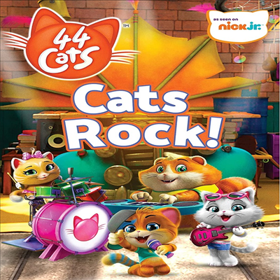 44 Cats: Cats Rock! (44 캣츠: 캣츠 록!)(지역코드1)(한글무자막)(DVD)