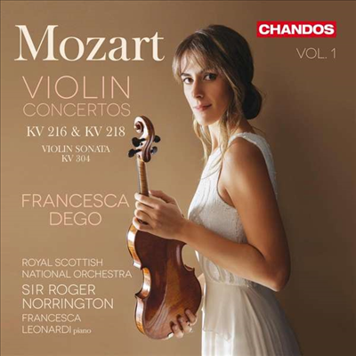 모차르트: 바이올린 협주곡 3 &amp; 4번 (Mozart: Violin Concertos Nos.3 &amp; 4)(CD) - Francesca Dego