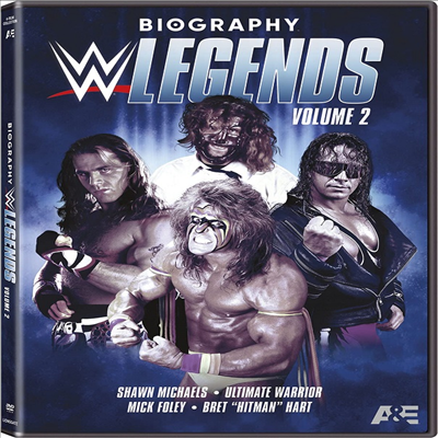 Biography: WWE Legends Volume 2 (바이오그래피: WWE 레전드 볼륨 2) (2021)(지역코드1)(한글무자막)(DVD)