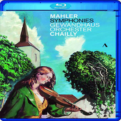 말러: 교향곡 1,2 &amp; 4 - 9번 (Mahler: Symphonies Nos.1 - 2 &amp; 4 - 9) (한글자막)(9Blu-ray) (2021)(Blu-ray) - Riccardo Chailly