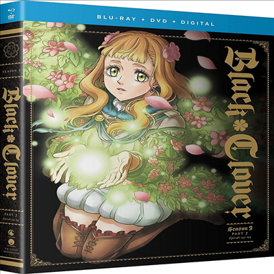 Black Clover: Season 3 - Part 5 (블랙클로버: 시즌 3 - 파트 5)(한글무자막)(Blu-ray + DVD)