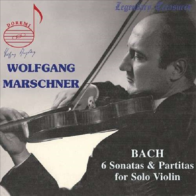 바흐: 6개의 무반주 바이올린 소나타와 파르티타 (Bach: 6 Sonatas & Partitas for Solo Violin BWV1001-1006) (2CD) - Wolfgang Marschner