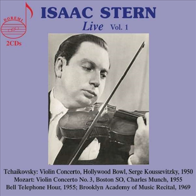 아이작 스턴 - 협주곡과 소나타 (Isaac Stern Live - Concertos & Sonatas) (2CD) - Isaac Stern