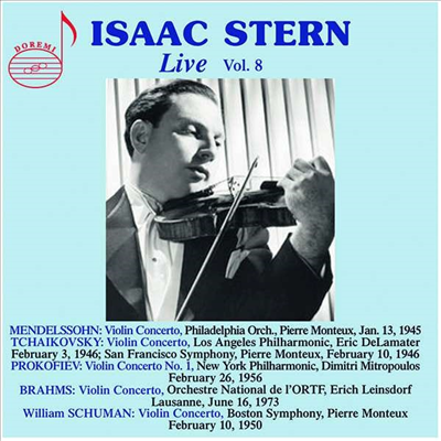 아이작 스턴 - 멘델스존, 차이코프스키, 슈만: 바이올린 협주곡 (Isaac Stern - Concertos, Rare Live Recordings) (2CD) - Isaac Stern