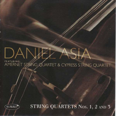 아시아: 현악 사중주 1-3번 (Asia: String Quartets Nos.1. 2 &amp; 3)(CD) - Amernet String Quartet