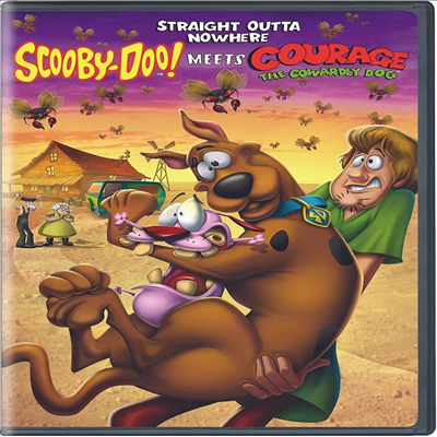 Straight Outta Nowhere: Scooby-Doo! Meets Courage The Cowardly Dog (스쿠비 두 - 겁쟁이 강아지 커리지) (2021)(지역코드1)(한글무자막)(DVD)