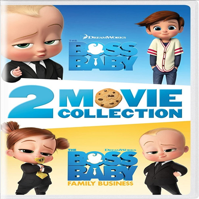 The Boss Baby (2017) / The Boss Baby: Family Business (2021) (보스 베이비 / 보스 베이비 2)(지역코드1)(한글무자막)(DVD)