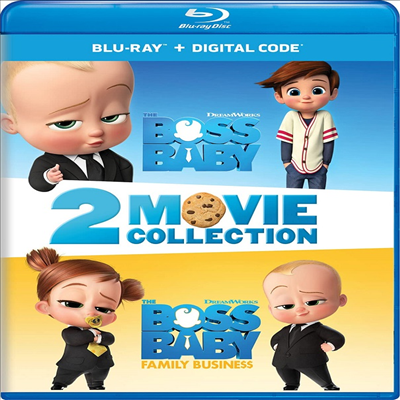 The Boss Baby (2017) / The Boss Baby: Family Business (2021) (보스 베이비 / 보스 베이비 2)(한글무자막)(Blu-ray)