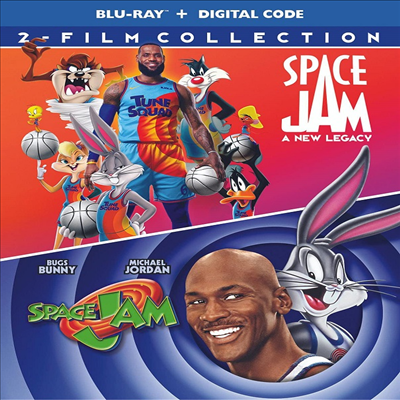 Space Jam (1996) / Space Jam: A New Legacy (2021) (스페이스 잼 / 스페이스 잼: 새로운 시대)(한글무자막)(Blu-ray)