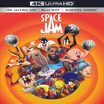 Space Jam: A New Legacy (스페이스 잼: 새로운 시대) (2021)(한글무자막)(4K Ultra HD + Blu-ray)