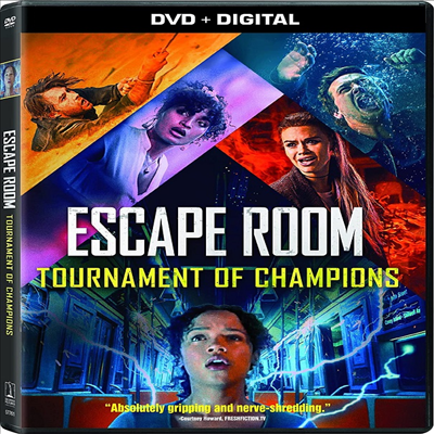 Escape Room: Tournament Of Champions (이스케이프 룸 2: 노 웨이 아웃) (2021)(지역코드1)(한글무자막)(DVD)