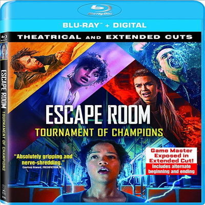 Escape Room: Tournament Of Champions (이스케이프 룸 2: 노 웨이 아웃) (2021)(한글무자막)(Blu-ray)