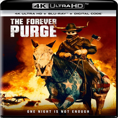 The Forever Purge (더 퍼지: 포에버) (2021)(한글무자막)(4K Ultra HD + Blu-ray)