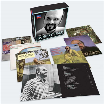 로버트 티어 아르고 리사이틀 녹음 (Robert Tear Argo Recital) (14CD Boxset) - Robert Tear