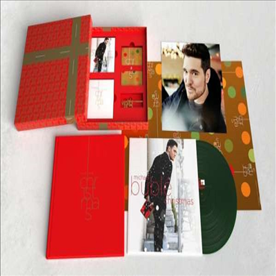 Michael Buble - Christmas (10th Anniversary Edition)(Green Colored LP+2CD+DVD)(Super Deluxe Box Set)