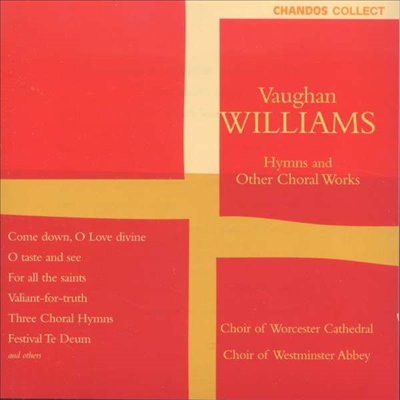 본 윌리암스: 찬송과 합창 음악 (Vaughan Williams: Choral Music & Hymns)(CD) - Christopher Robinson
