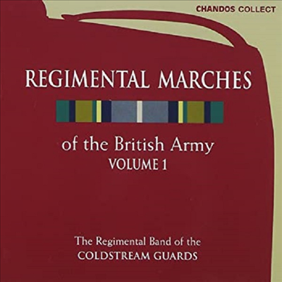 영국 연대 행진곡 (Regimental Marches of the British Army 1)(CD) - Regimental Band of the Coldstream Guards