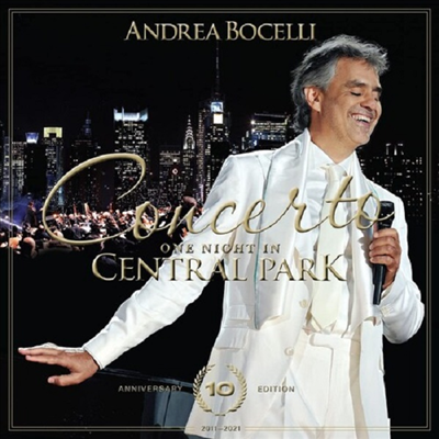 안드레아 보첼리 - 센트럴 파크 공연 실황 (Andrea Bocelli - One Night In Central Park) (10th Anniversary Edition)(지역코드1)(DVD) - Andrea Bocelli