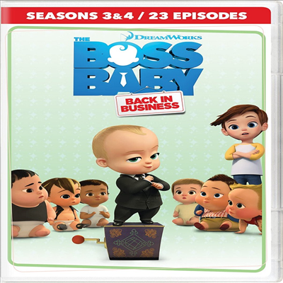 The Boss Baby: Back In Business - Seasons 3 & 4 (보스베이비: 돌아온 보스 - 시즌 3 & 4)(지역코드1)(한글무자막)(DVD)