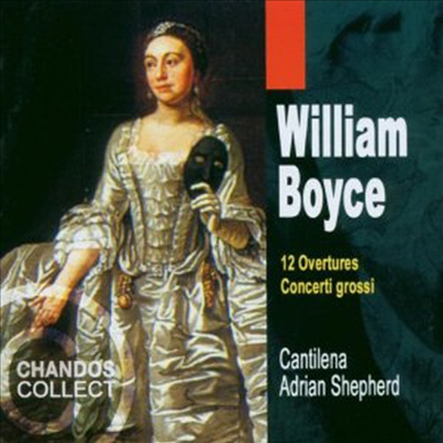 윌리엄 보이스 : 12 서곡 &amp; 3 콘체르티 (William Boyce : 12 Overturen &amp; 3 Concerti) - Adrian Shepherd