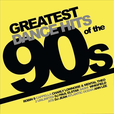 Various Artists - Greatest Dance Hits Of The 90&#39;s (Ltd)(Yellow Vinyl)(LP)