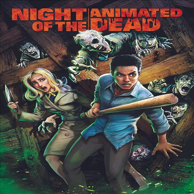 Night Of The Animated Dead (나이트 오브 디 애니메이티드 데드) (2021)(지역코드1)(한글무자막)(DVD)