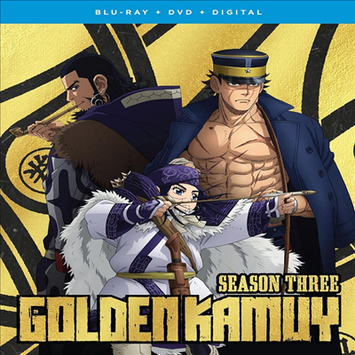 Golden Kamuy: Season 3 (골든 카무이: 시즌 3)(한글무자막)(Blu-ray + DVD)