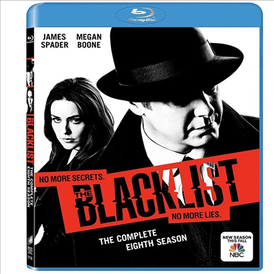 The Blacklist: The Complete Eighth Season (블랙리스트: 시즌 8) (2020)(한글무자막)(Blu-ray)(Blu-Ray-R)