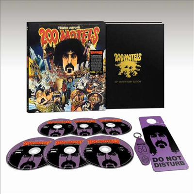 Frank Zappa - 200 Motels (200 모텔스) (Soundtrack)(50th Anniversary Edition)(Super Deluxe 6CD Box Set)