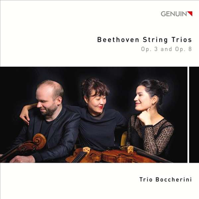 베토벤: 현악 삼중주 3 &amp; 8번 (Beethoven: String Trios 3 &amp; 8)(CD) - Trio Boccherini