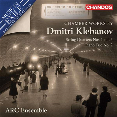 클레바노프: 현악 사중주 4 &amp; 5번 (Klebanov: String Quartets Nos.4 &amp; 5)(CD) - ARC Ensemble