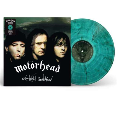 Motorhead - Overnight Sensation (Ltd. Ed)(Green Smoke Splatter LP)