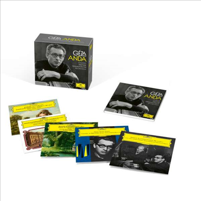 게자 안다 - DG 녹음 전집 (Geza Anda - Complete Deutsche Grammophon Recording) (17CD Boxset) - Geza Anda