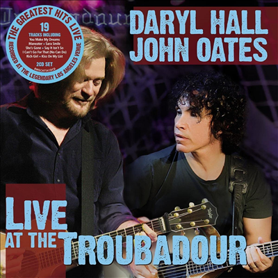 Hall & Oates (Daryl Hall & John Oates) - Live At The Troubador (Digipack)(2CD)