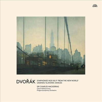 드보르작: 교향곡 8 & 9번 '신세계로부터' (Dvorak: Symphonies Nos.8 & 9 'From The New World') (180g)(3LP) - Charles Mackerras