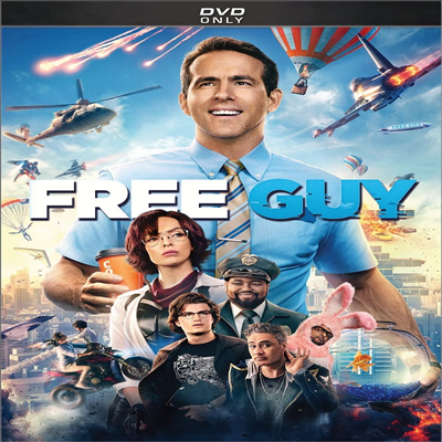 Free Guy (프리 가이) (2021)(지역코드1)(한글무자막)(DVD)