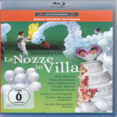 도니체티: 오페라 '별장의 결혼' (Donizetti: Opera 'Le Nozze in Villa') (한글자막)(Blu-ray) (2021) - Stefano Montanari